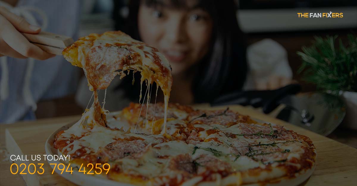 repair your extractor with fan fixer at this pizza day